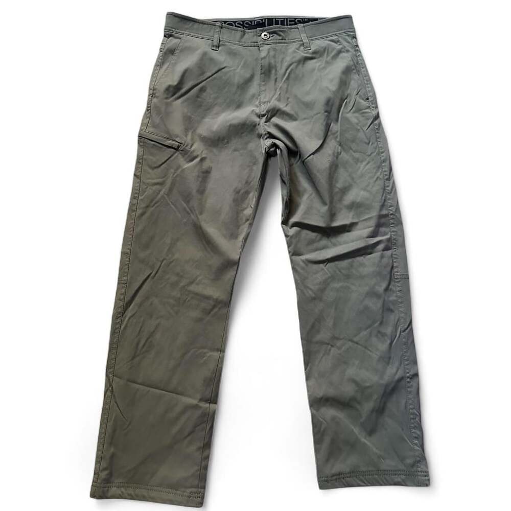 Gerry Winter Lined Utility Pants Size 32x30 Gray Snow Gear